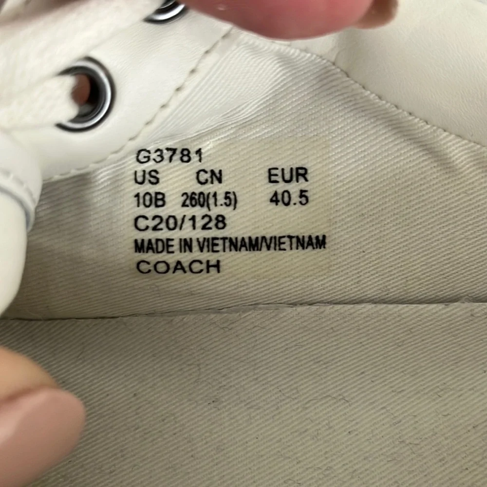Coach porter Leather women sneakers‎